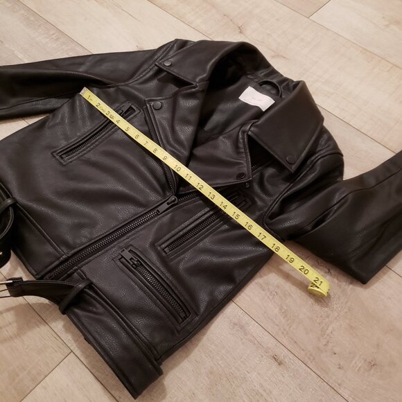 OAK + FORT Vegan Moto Leather - Picture 5 of 8